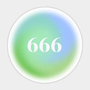 angel numbers 666 Sticker